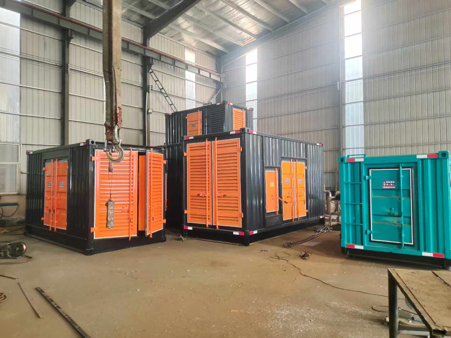 烟台500kw柴油发电机组可以带动多少功率设备？